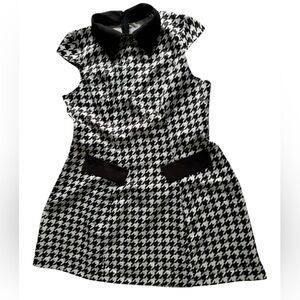 Women’s Houndstooth Dress - XXL